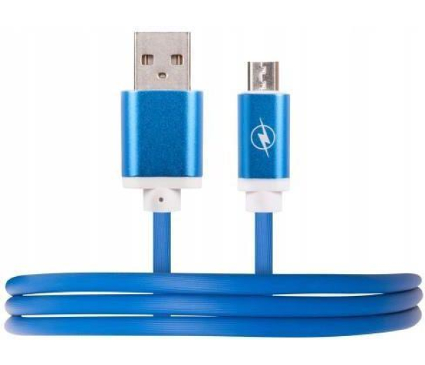 HQCable KABEL USB-MICRO USB 1M niebieski - 1457257 - zdjęcie